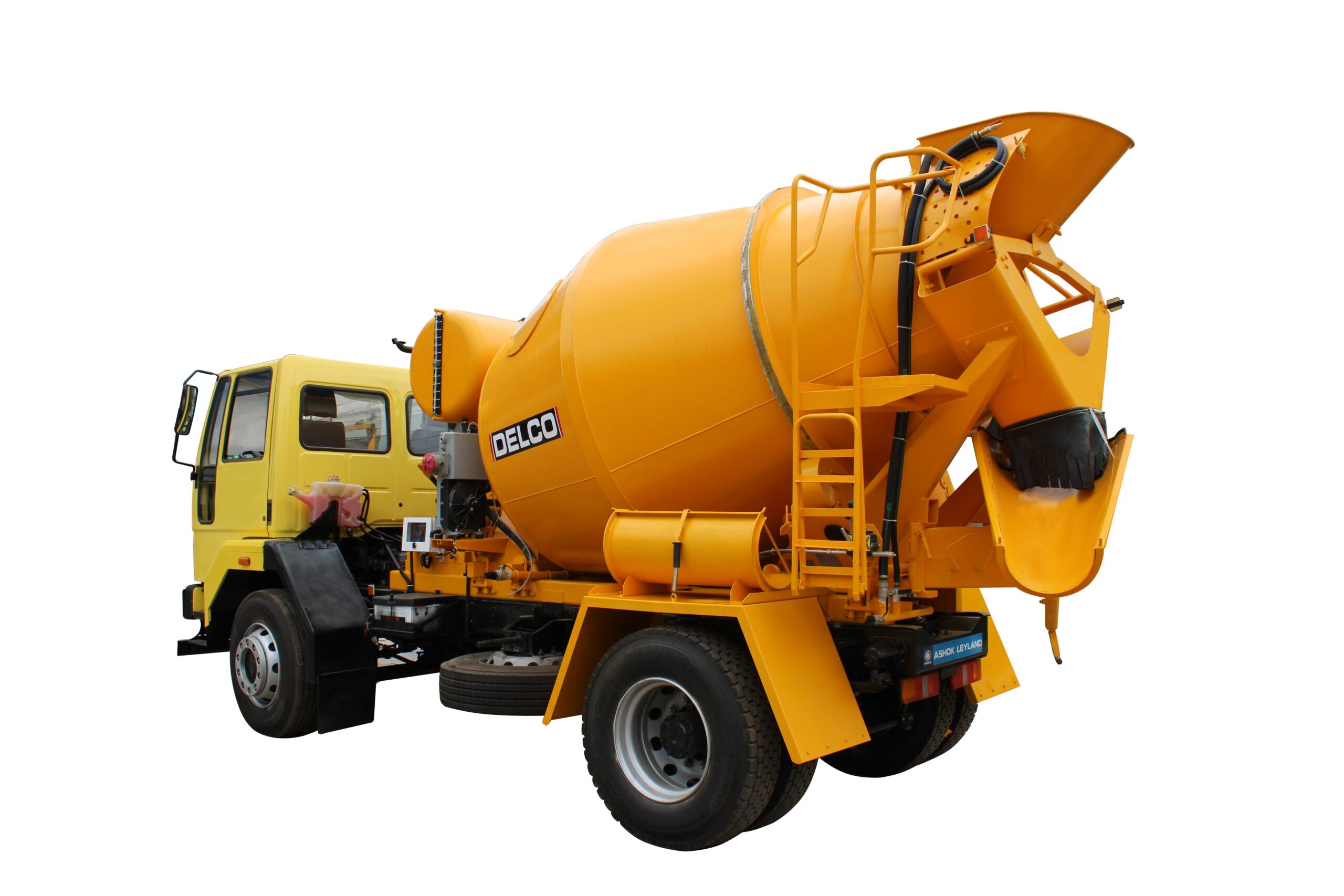 SGA heavy-duty transit mixer truck for ready-mix concrete delivery and on-site mixing